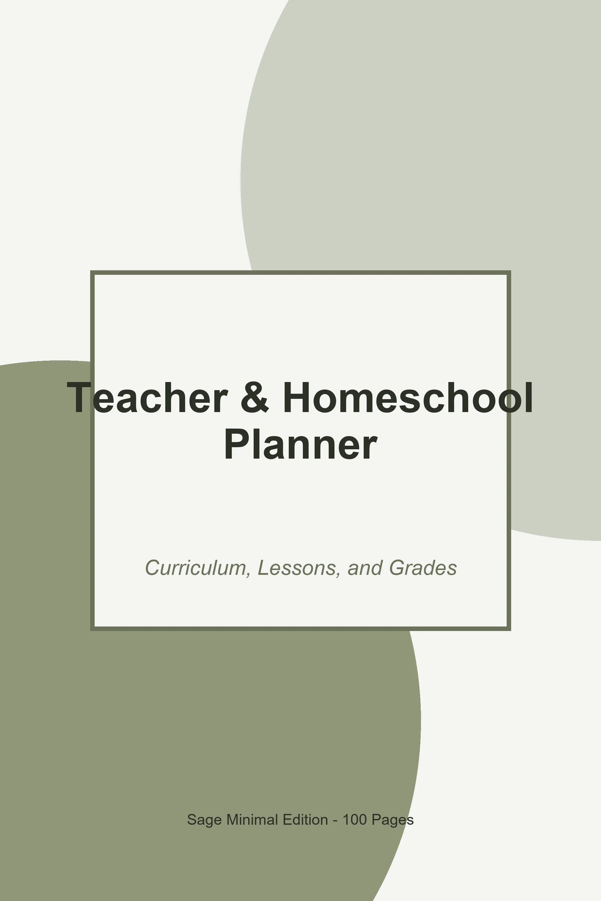 How to Use a Teacher & Homeschool Planner All Year