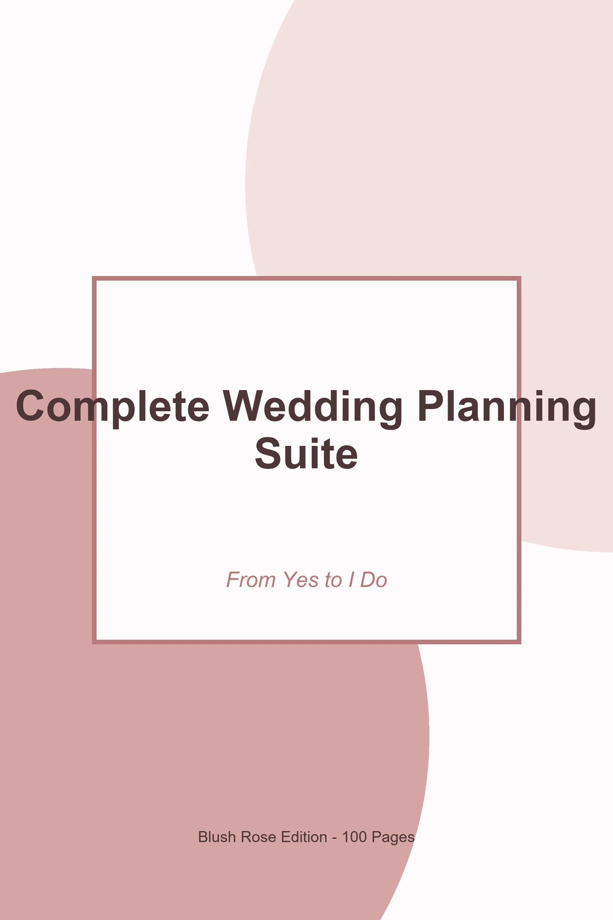 Wedding Planning Checklist: From Yes to I Do