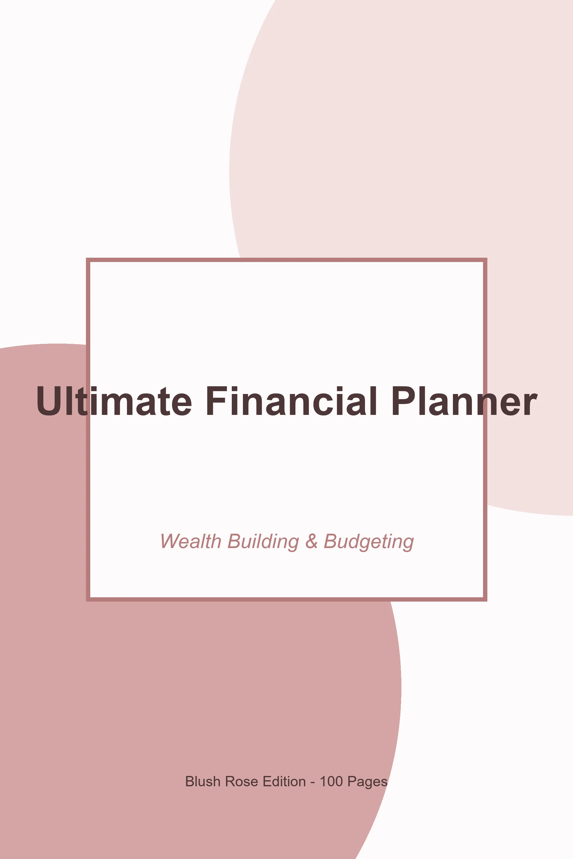 Ultimate Financial Planner – Blush Rose