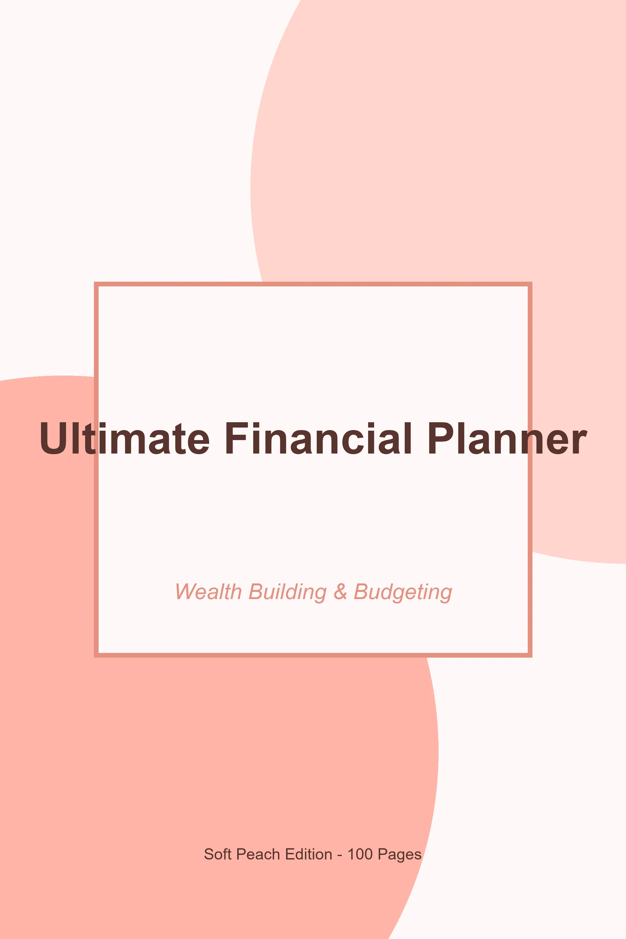 Ultimate Financial Planner – Soft Peach